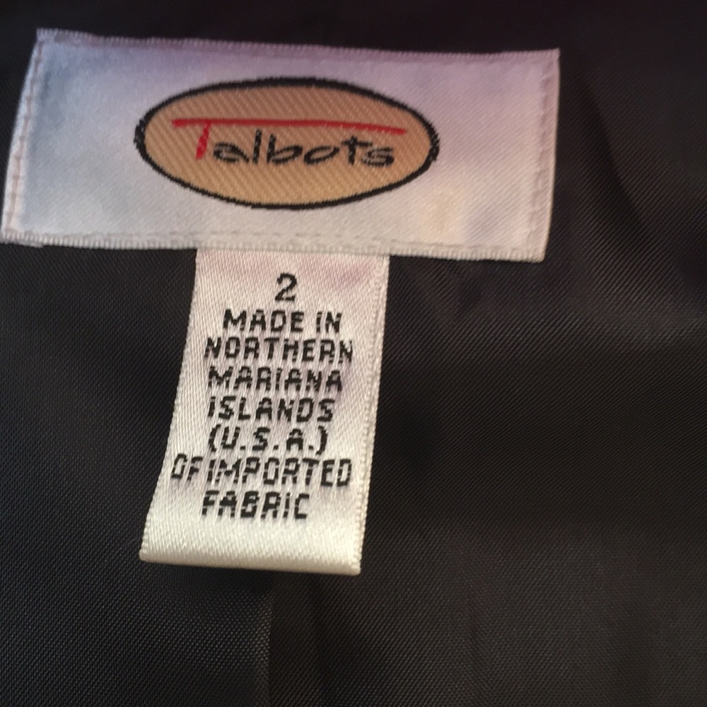 Talbots blazer, size 2 - Picture 7 of 8